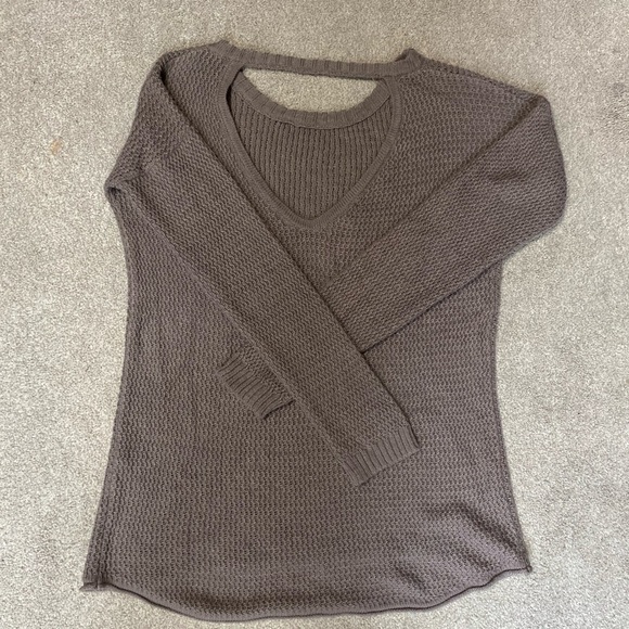 Don’t Ask Why Knit Sweater Tunic Top One Size - Picture 2 of 4